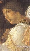 Young kneeling mago Botticelli